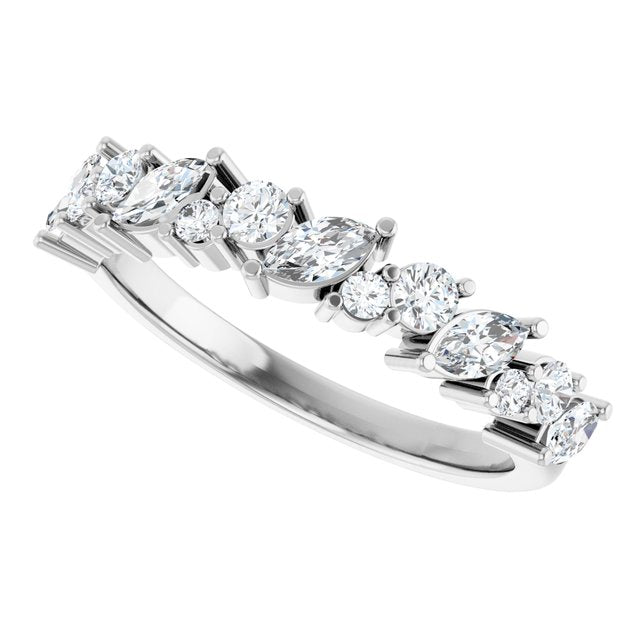 14k-white-gold-3/4-ctw-lab-grown-diamond-anniversary-band