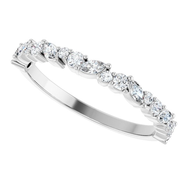 14k-white-gold-3/8-ctw-lab-grown-diamond-anniversary-band