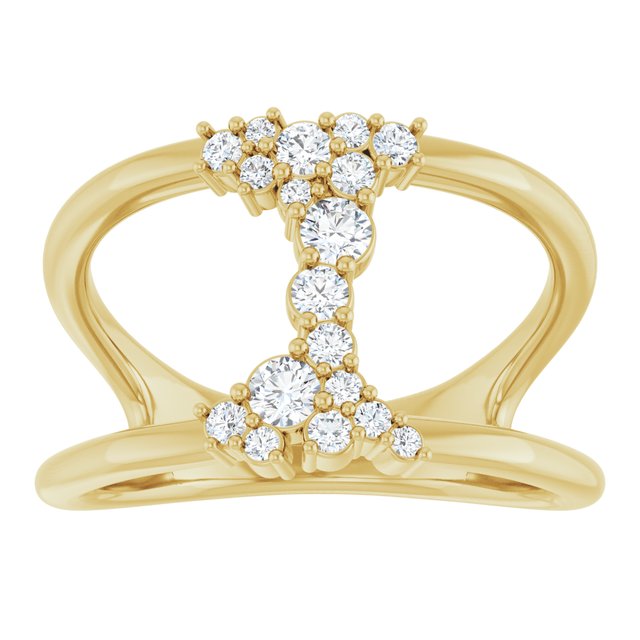 14k-yellow-1/3-ctw-lab-grown-diamond-negative-space-ring