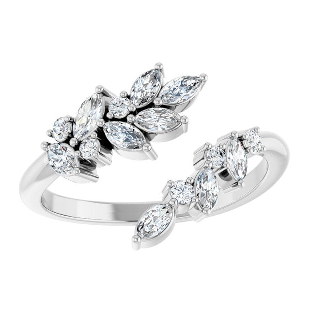 14k-white-1/2-ctw-lab-grown-diamond-bypass-ring