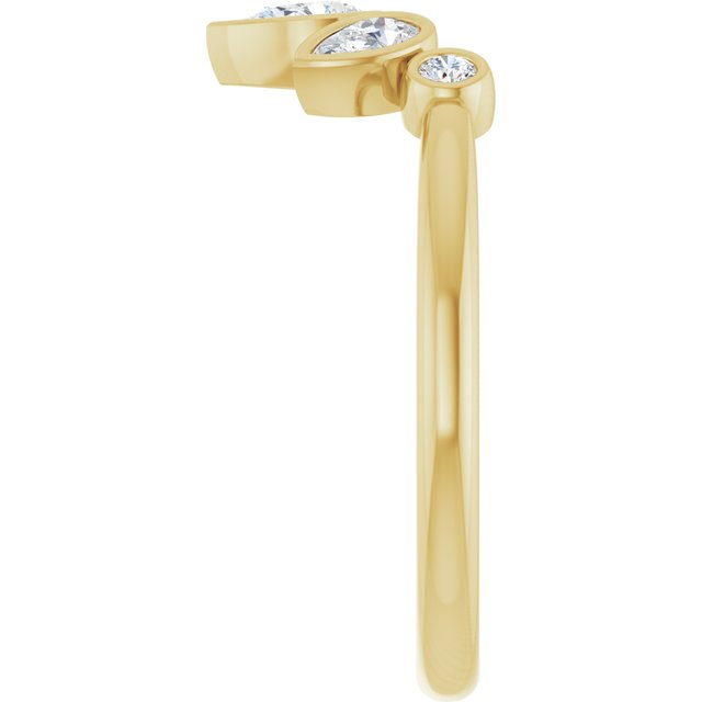 14k-yellow-gold-3/8-ctw-lab-grown-diamond-bezel-set-contour-band