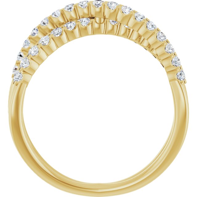 14k-yellow-1/2-ctw-lab-grown-diamond-criss-cross-ring