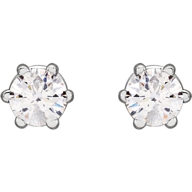 14k-white-1/6-ctw-lab-grown-diamond-earrings