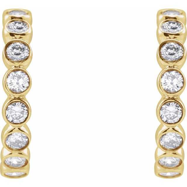 14k-yellow-1/3-ctw-lab-grown-diamond--hoop-earrings