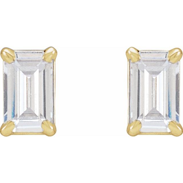 14k-yellow-3/4-ctw-lab-grown-diamond-earrings